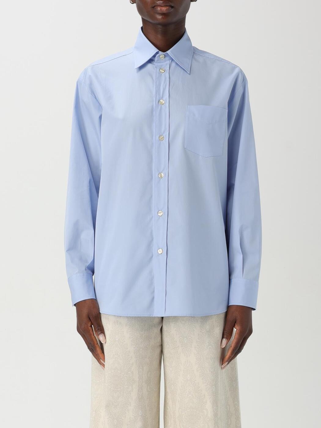 ȥ ETRO  ǥ Shirts WRIA0034AV581 Gnawed Blue  ̵ åԥ̵ 20...