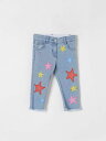 ステラマッカートニー STELLA MCCARTNEY レギュラーフィットジーンズ デニム ガールズ ブルー Regular fit jeans TW6C80Z0153 Blue 関税 送料無料 ラッピング無料 2025SS gi