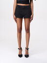 【本日ポイント4倍!!】 ピンコ PINKO デニムショーツ ショーツ レディース ブラック Denim shorts 104893A2HD Black 関税 送料無料 ラッピング無料 2025SS gi