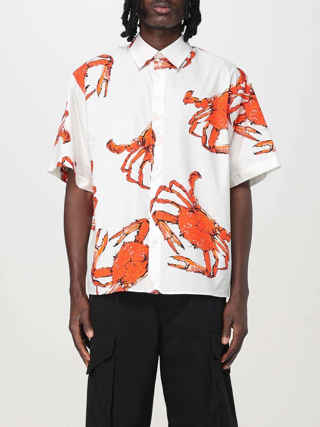 エムエスジーエム MSGM シャツ メンズ ホワイト Shirts 3840ME12257051 White 関税 送料無料 ラッピング無料 2025SS giのサムネイル