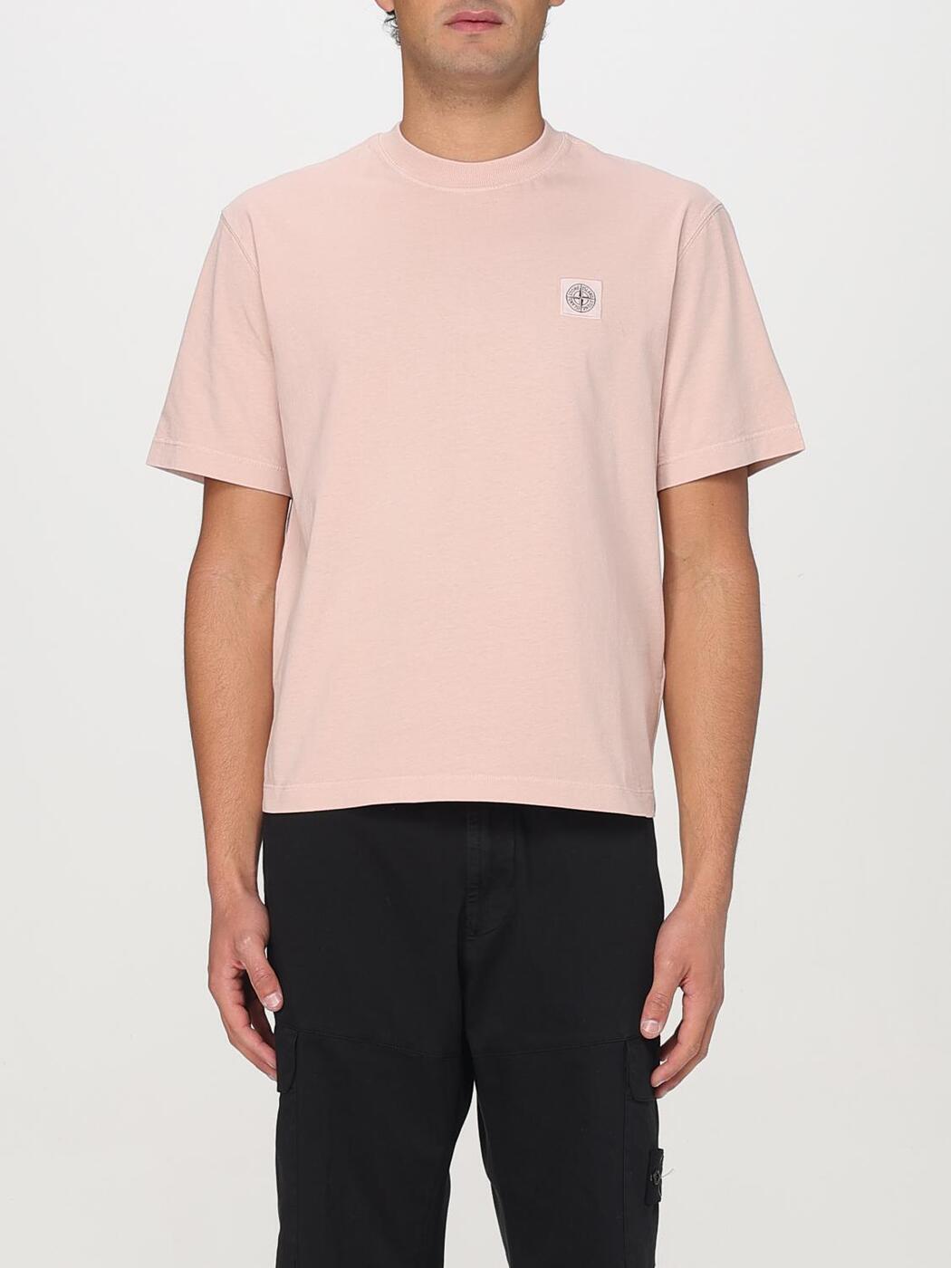 ȡ  STONE ISLAND T  ԥ T-shirts 2100034S0115 Pink  ̵...