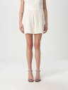 【本日ポイント4倍!!】 エンポリオ アルマーニ EMPORIO ARMANI デニムショーツ ショーツ レディース ホワイト Denim shorts EW000969TE12251 White 関税 送料無料 ラッピング無料 2025SS gi