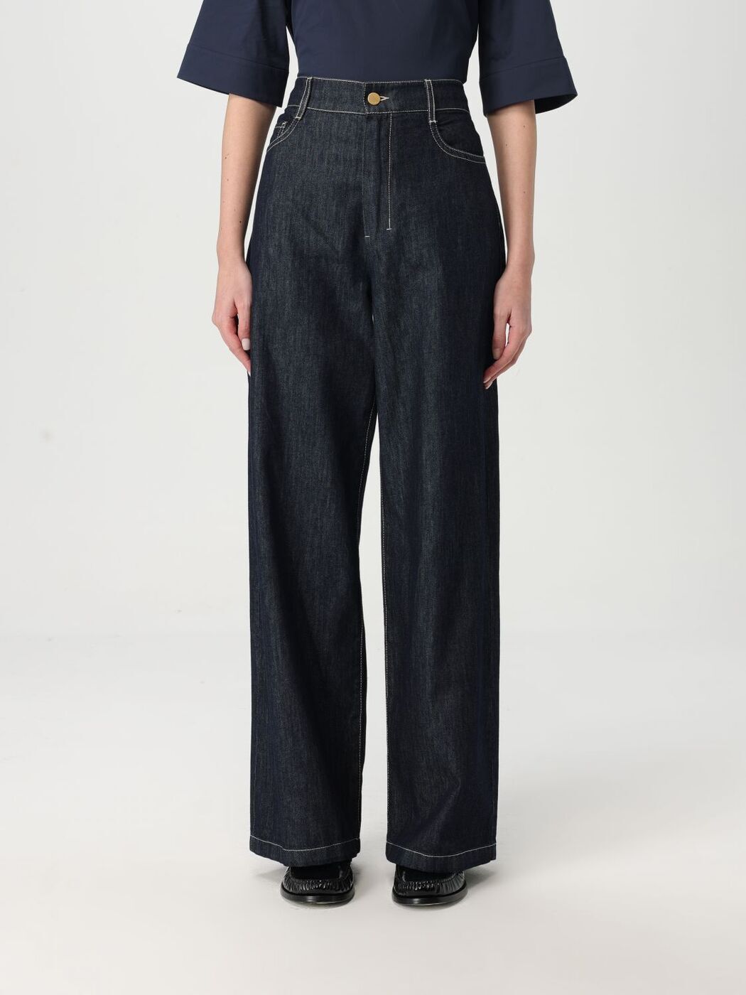 エスマックスマーラ S MAX MARA デニム レディース ブルー Jeans 2519181021600 Denim 関税 送料無料 ラッピング無料 2025SS giのサムネイル