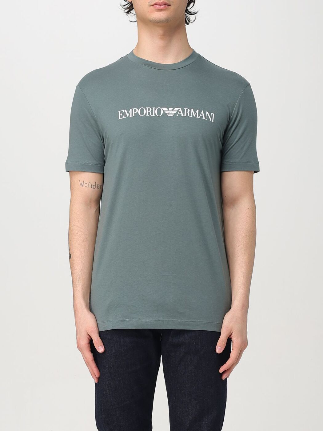 1000OFFݥ!! ݥꥪ ޡ EMPORIO ARMANI T  ꡼ T-shirts ...