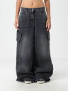 【本日ポイント4倍!!】 パーム エンジェルス PALM ANGELS デニム レディース ブラック Jeans PWYB030F23DEN002 Black 関税 送料無料 ラッピング無料 2024AW gi