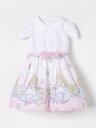 モナリザ MONNALISA セットアップ オールインワン ガールズ ホワイト Jumpsuits 31E9075660 White 関税 送料無料 ラッピング無料 2025SS gi