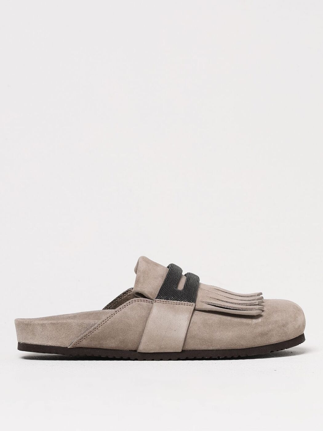 ֥ͥͥ BRUNELLO CUCINELLI ե ǥ 졼 Loafers MZSFG2877 Grey  ...