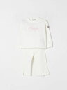 モンクレール MONCLER トラックスーツ セットアップ ベビーウェア ベビーユニセックス ホワイト Tracksuits 8M00005899AR White 関税 送料無料 ラッピング無料 2025SS gi