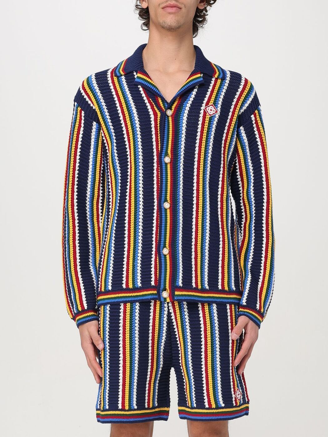 カサブランカ CASABLANCA シャツ メンズ レッド Shirts MPS25KW836 Red 関税 送料無料 ラッピング無料 2025SS giのサムネイル