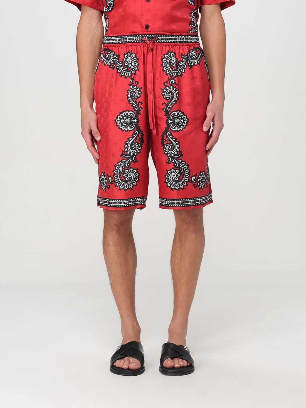 【Dolce&Gabbana】パンツ レッド マジョリカ リラックス 楽天市場】ドルチェ&ガッバーナ(カラーレッド)(ズボン