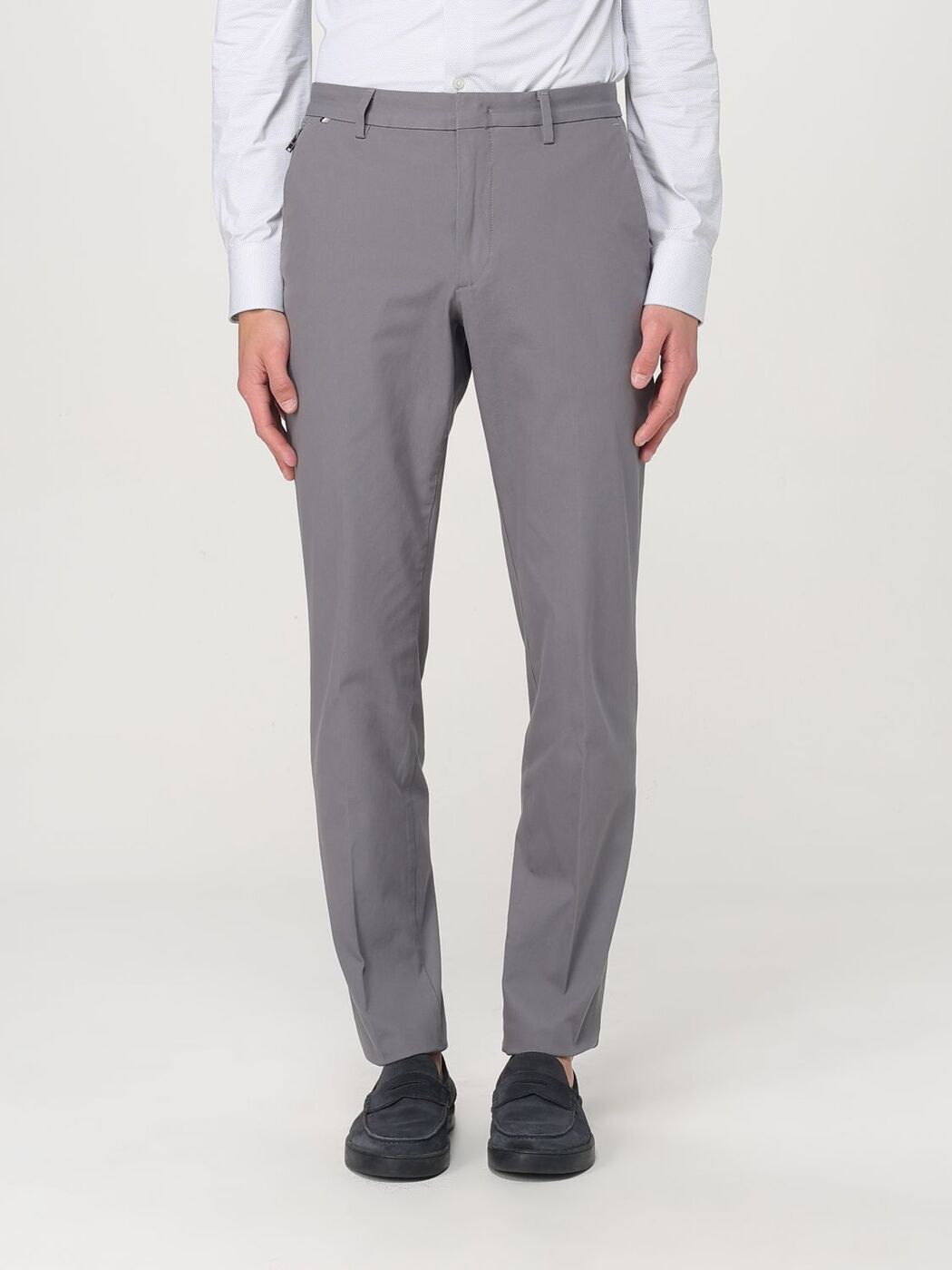 ܥ BOSS ܥ ѥ  졼 Trousers 50487754 Grey  ̵ åԥ̵ 2025SS ...