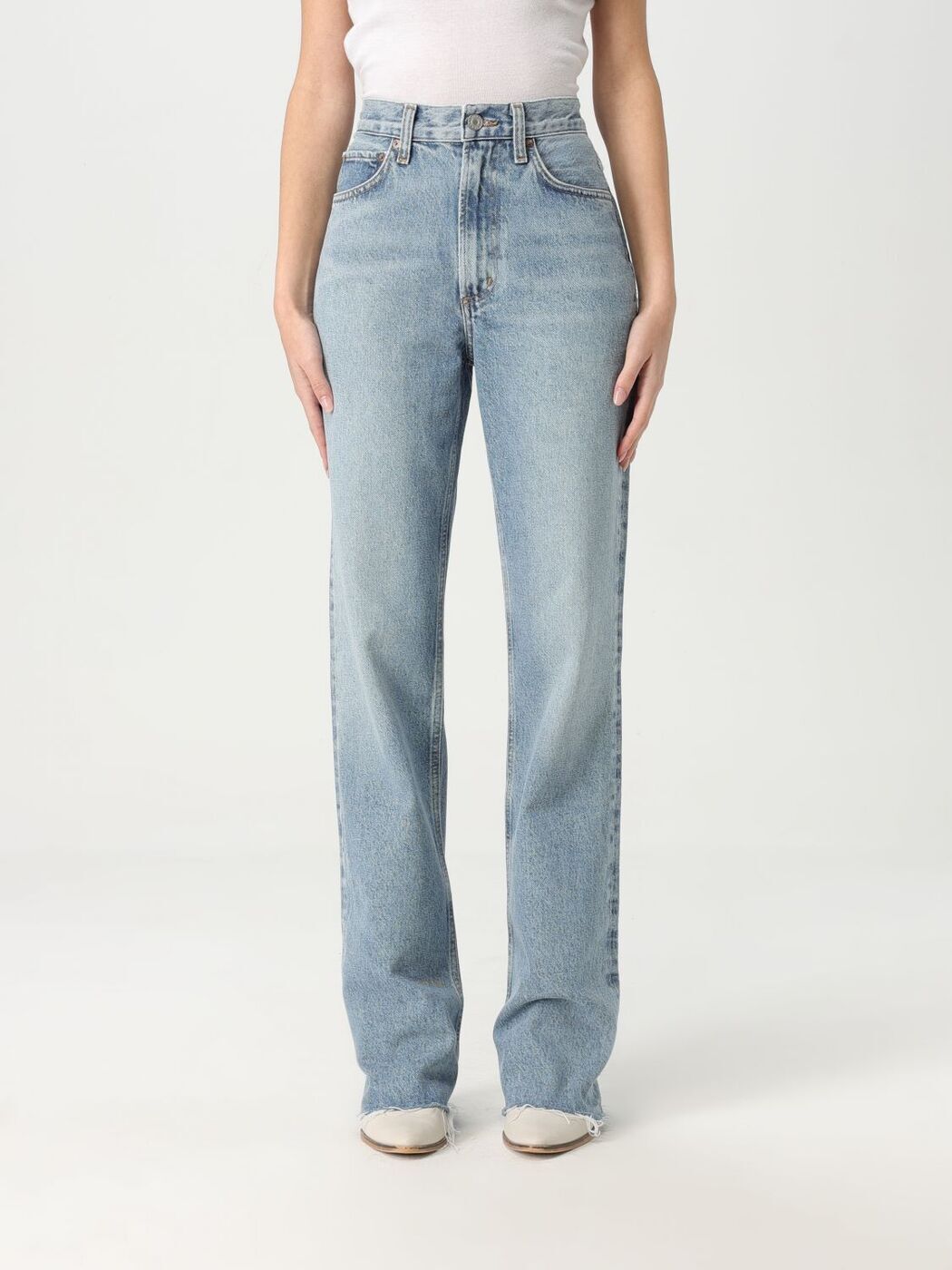 ݥȺ4!! ɥ AGOLDE ǥ˥ ǥ ֥롼 Jeans A2181206 Denim  ...