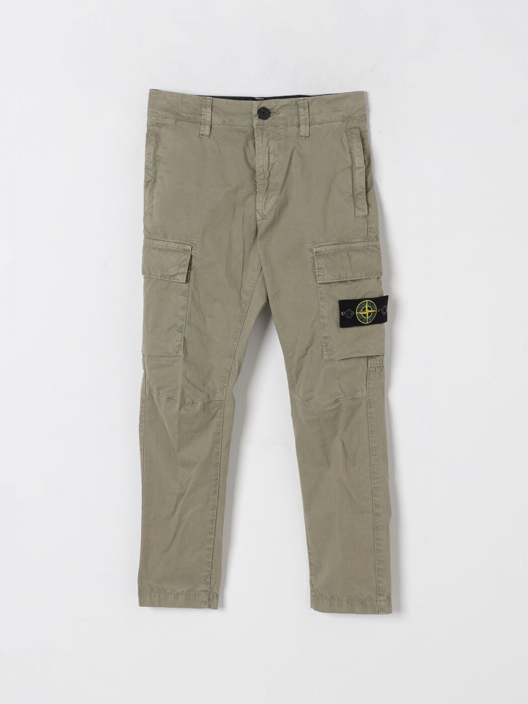 ȡ  STONE ISLAND JUNIOR ѥ ܡ ֥饦 Cargo trousers 3100006S00...