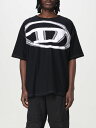 ディーゼル DIESEL Tシャツ メンズ ブラック T-shirts A161850GIAS Black 関税 送料無料 ラッピング無料 2025SS gi