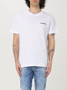 ディースクエアード DSQUARED2 Tシャツ メンズ ホワイト T-shirts S71GD1564S22743 White 関税 送料無料 ラッピング無料 2025SS gi