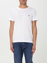 ブルックスフィールド BROOKSFIELD Tシャツ メンズ ホワイト T-shirts 200AJ089 White 関税 送料無料 ラッピング無料 2025SS gi