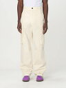 エムエスジーエム MSGM ズボン パンツ メンズ Trousers 3840MP232257086 Yellow Cream 関税 送料無料 ラッピング無料 2025SS gi