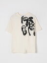 【三連休限定1000円OFF】 エムエスジーエム MSGM ロングスリーブTシャツ Tシャツ ボーイズ ベージュ Long sleeve t-shirts S5MSJBTH035 Cream 関税 送料無料 ラッピング無料 2025SS gi