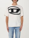 ディーゼル DIESEL Tシャツ メンズ ホワイト T-shirts A161850GIAS White 関税 送料無料 ラッピング無料 2025SS gi