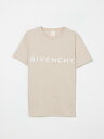 【三連休限定1000円OFF】 ジバンシィ GIVENCHY ロングスリーブTシャツ Tシャツ ボーイズ ベージュ Long sleeve t-shirts H30718 Cream 関税 送料無料 ラッピング無料 2025SS gi