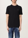 ディースクエアード DSQUARED2 Tシャツ メンズ ブラック T-shirts S74GD1253D20020 Black 関税 送料無料 ラッピング無料 2025SS gi
