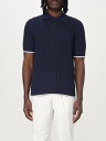 ブルネロ クチネリ BRUNELLO CUCINELLI ポロシャツ メンズ ブルー Polo shirts M2L707605 Blue 関税 送料無料 ラッピング無料 2025SS gi
