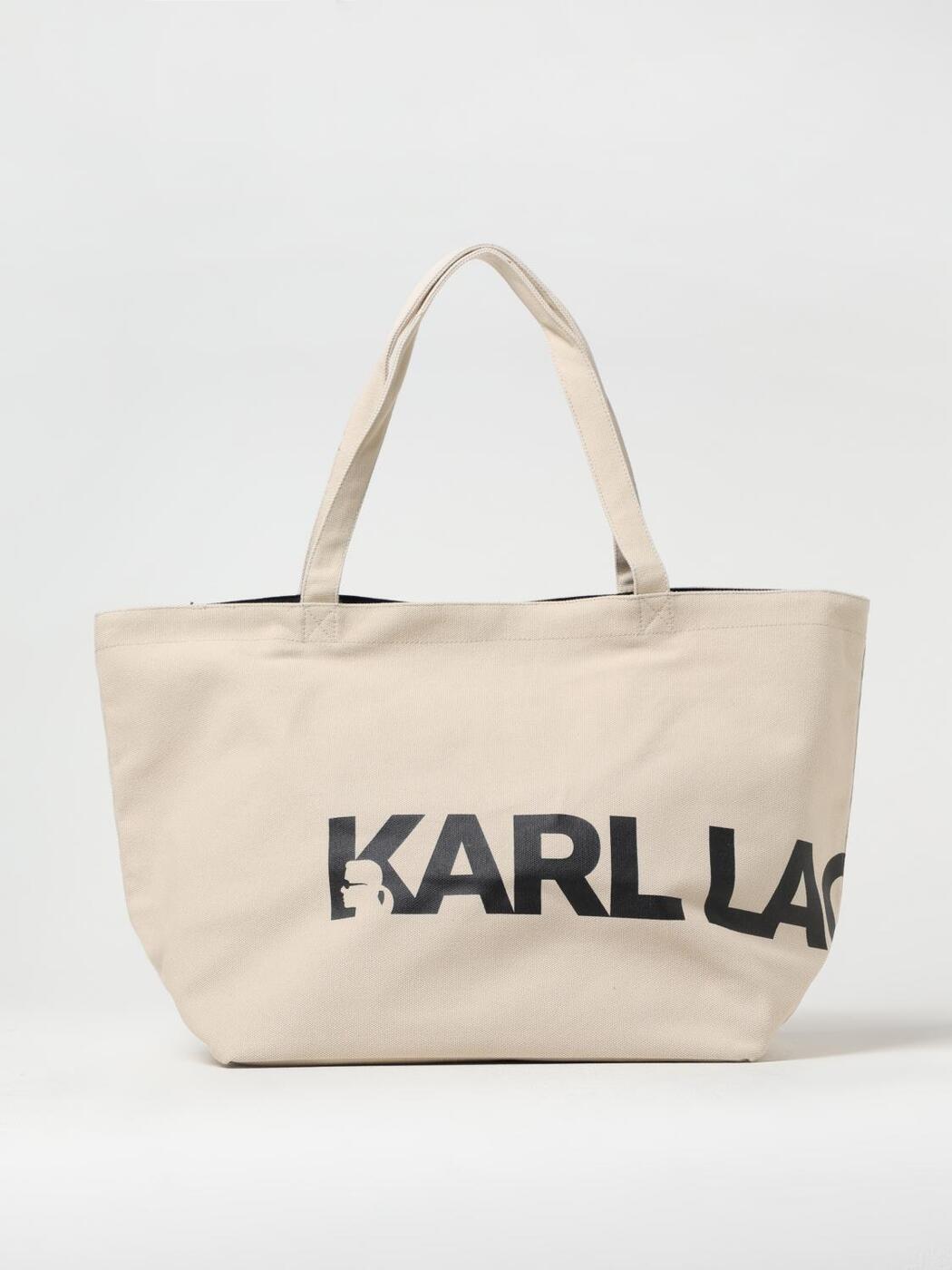  饬ե KARL LAGERFELD ȡȥХå ǥ 졼 Tote bags A1W50060 Grey ...