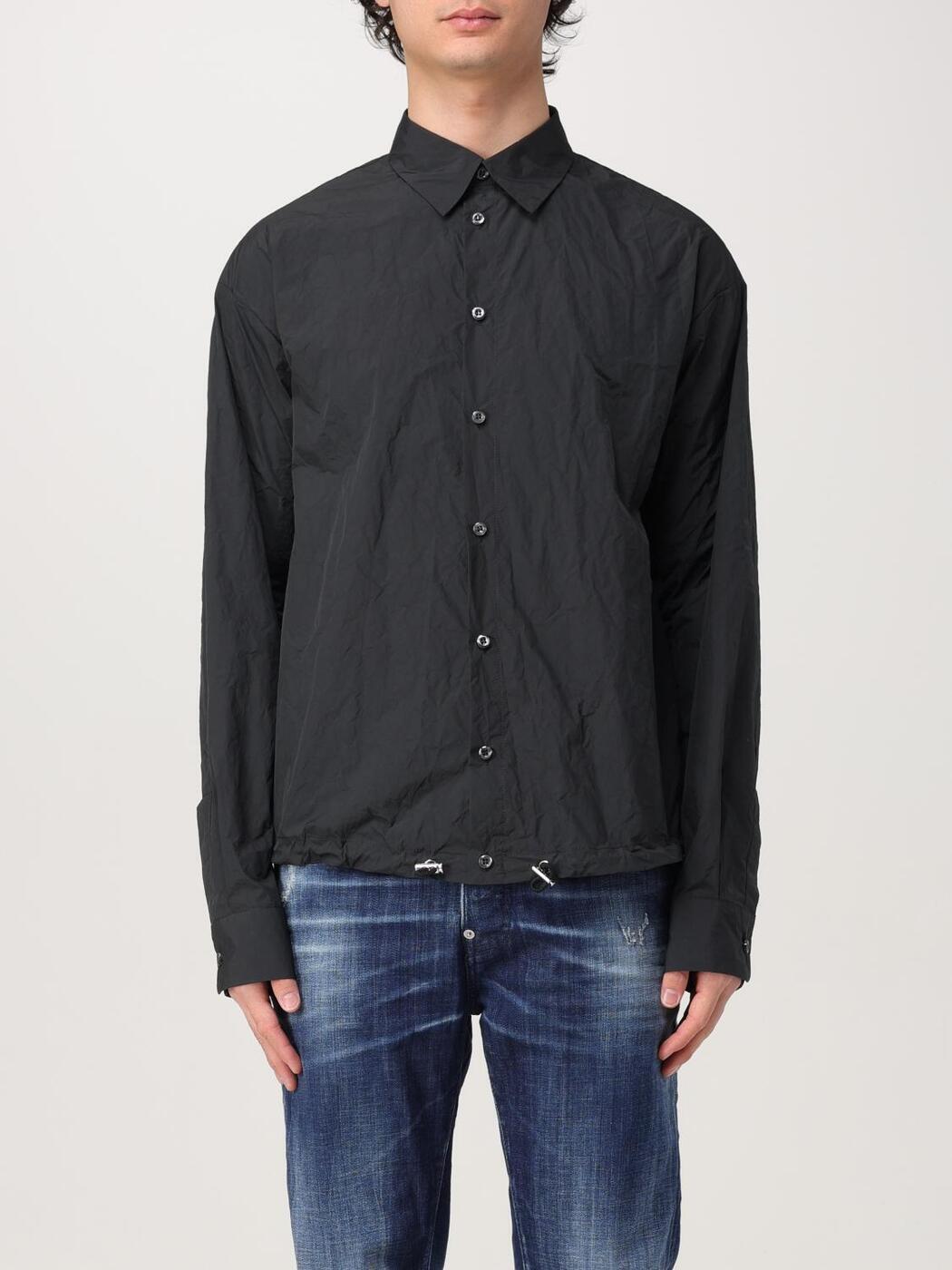 DSQUARED カジュアルシャツ 黒x白 2009223D0005 楽天市場】ディースクエアード(カラーブラック)(カジュアル