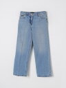 ドルチェ&ガッバーナ DOLCE&GABBANA レギュラーフィットジーンズ デニム ガールズ ブルー Regular fit jeans L52F91LDD08 Denim 関税 送料無料 ラッピング無料 2025SS gi