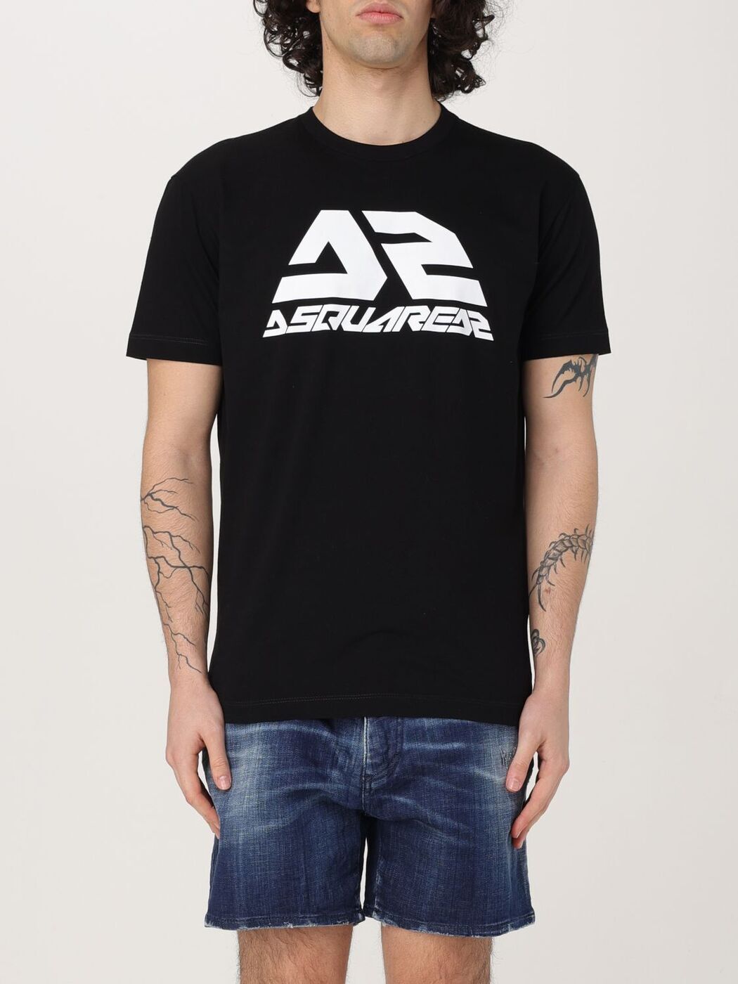 ݥȺ4!! ǥ DSQUARED2 T  ֥å T-shirts S71GD1544S23009 Black ...