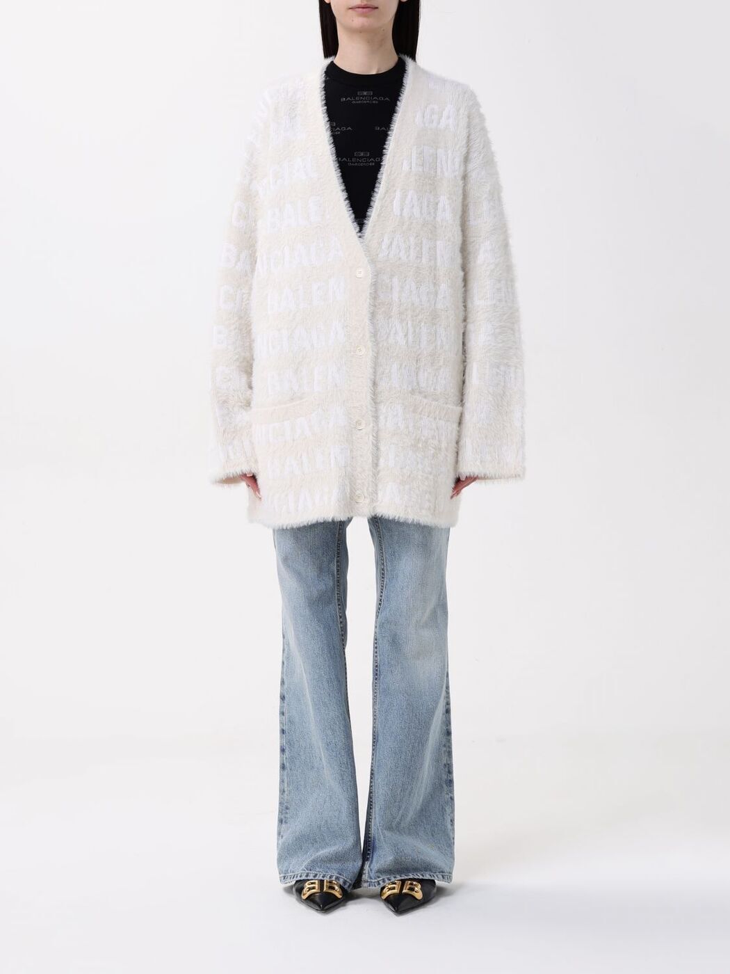 1000OFF!! Х󥷥 BALENCIAGA  ˥åȥ ǥ Knitwear 769146 T...