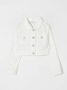 モナリザ MONNALISA バイカージャケット ジャケット ガールズ Biker jackets 79E1015021 Yellow Cream 関税 送料無料 ラッピング無料 2025SS gi