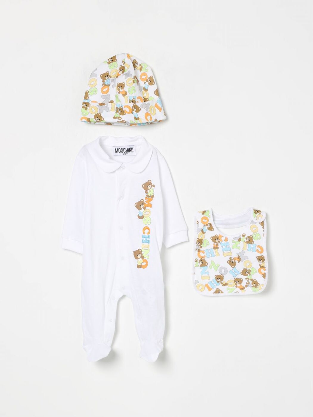 ݥȺ4!! ⥹ MOSCHINO ȥåġåȥå ٥ӡ ٥ӡ˥å ۥ磻 Tra...