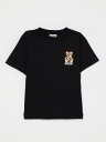 モスキーノ MOSCHINO ロングスリーブTシャツ Tシャツ ボーイズ ブラック Long sleeve t-shirts HPM050LAA03 Black 関税 送料無料 ラッピング無料 2025SS gi