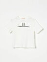 エリザベッタ フランキ ELISABETTA FRANCHI LA MIA BAMBINA Tシャツ トップス ベビーユニセックス T-shirt EGTS095JE006 Yellow Cream 関税 送料無料 ラッピング無料 2025SS gi