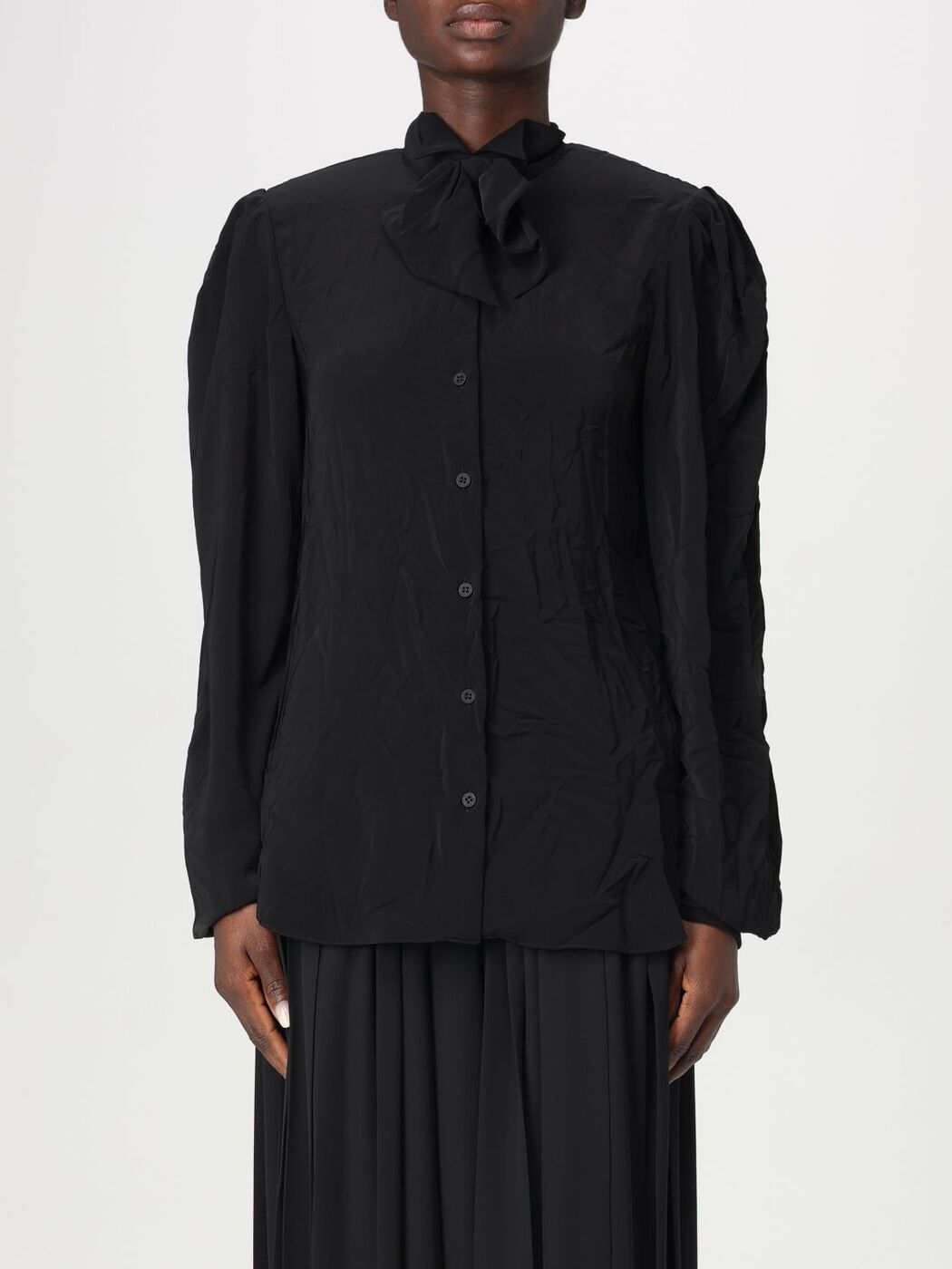 Х󥷥 BALENCIAGA  ǥ ֥å Shirts 814140TRO21 Black  ̵ åԥ...