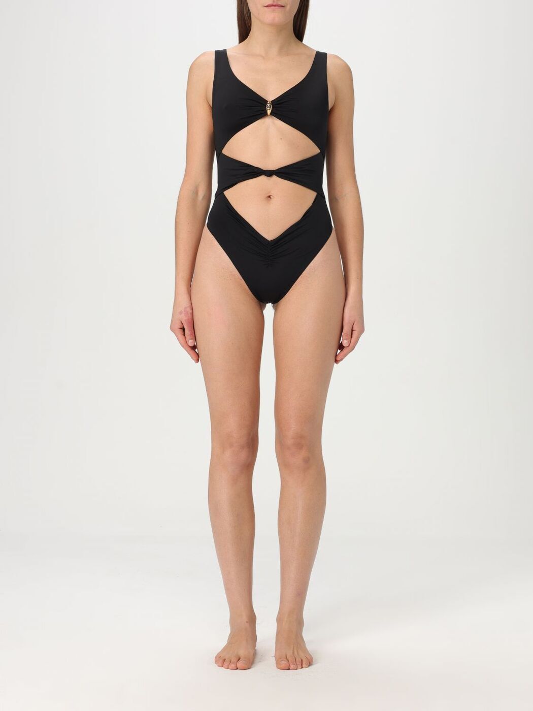 ꥶ٥å ե ELISABETTA FRANCHI  ० ǥ ֥å Swimwear CS73B Bla...