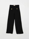 エリザベッタ フランキ ELISABETTA FRANCHI LA MIA BAMBINA ズボン パンツ ガールズ ブラック Trousers EFPA284GA085 Black 関税 送料無料 ラッピング無料 2025SS gi