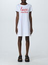 【1000円OFFクーポン配布中!!】 ラブモスキーノ LOVE MOSCHINO ワンピース ドレス レディース ホワイト Dresses W592927M4405 White 関税 送料無料 ラッピング無料 2023SS gi