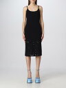 【土日限定1000円OFF!!】 ヴェルサーチ VERSACE ワンピース ドレス レディース ブラック Dresses 10090711A05980 Black 関税 送料無料 ラッピング無料 2023SS gi(4)