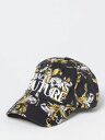 【本日ポイント4倍!!】 ヴェルサーチ ジーンズ クチュール VERSACE JEANS COUTURE ハット 帽子 メンズ ブラック Hats 78YAZK10ZG364 Black 関税 送料無料 ラッピング無料 2025SS gi
