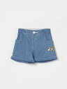 モスキーノ MOSCHINO パンツ ショートパンツ ベビーユニセックス ブルー Shorts MUQ019L0E13 Denim 関税 送料無料 ラッピング無料 2025SS gi
