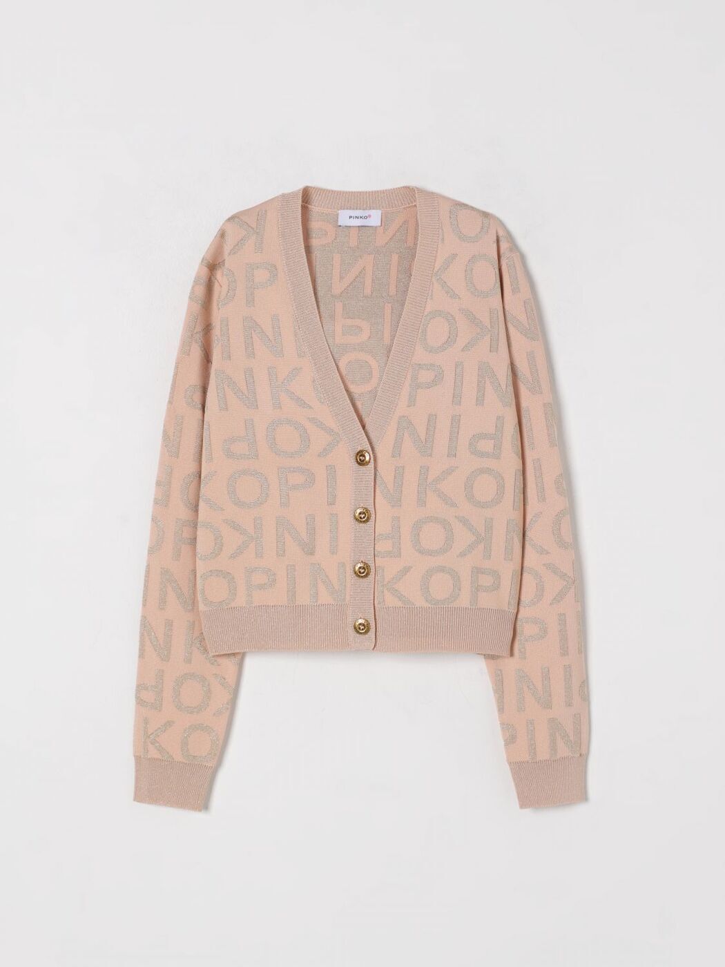楽天BRANDSHOP・クラージュ楽天市場店ピンコキッズ PINKO KIDS クルーネックジャンパー ニットウェア ガールズ Crew neck jumpers KFMA005CTV073 Blush Pink 関税 送料無料 ラッピング無料 2025SS gi