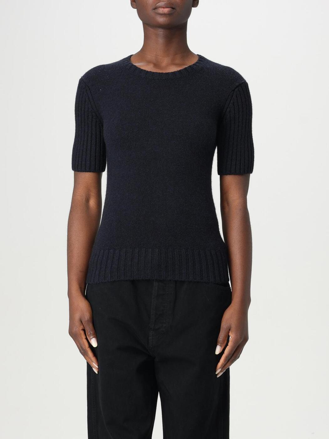 ݥ4!!  KHAITE  ˥åȥ ǥ ֥롼 Knitwear 9755615 Blue ...