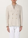 マニュエル・リッツ MANUEL RITZ ジャケット メンズ Jackets 3832G2738L253127 Yellow Cream 関税 送料無料 ラッピング無料 2025SS gi