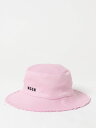 エムエスジーエム MSGM ハット 帽子 ガールズ ピンク Hats S5MSJGCT195 Pink 関税 送料無料 ラッピング無料 2025SS gi