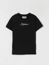 モスキーノ MOSCHINO ロングスリーブTシャツ Tシャツ ボーイズ ブラック Long sleeve t-shirts HUM058LAA01 Black 関税 送料無料 ラッピング無料 2025SS gi(4)