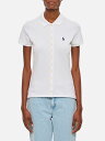 【本日ポイント4倍!!】 ラルフローレン POLO RALPH LAUREN ポロシャツ レディース ホワイト Polo 211939272 White 関税 送料無料 ラッピング無料 2025SS gi