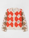 バーバリー BURBERRY クルーネックジャンパー ニットウェア ボーイズ Crew neck jumpers 8100358 Yellow Cream 関税 送料無料 ラッピング無料 2025SS gi