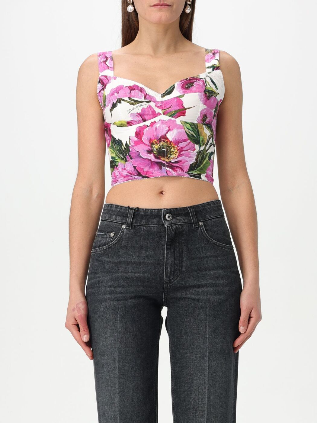 ɥ&åС DOLCE&GABBANA T ȥåץ ǥ ѡץ T-shirts and tops F7W98T...